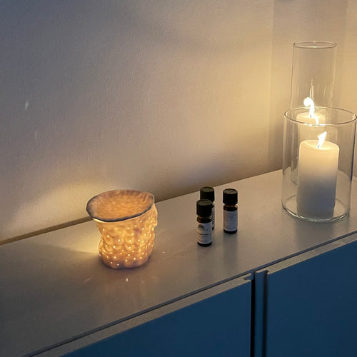 Krøllet Aroma Duftlampe